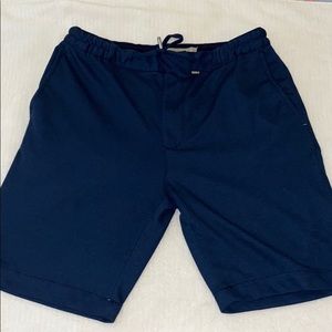 Zara Men Navy Blue Shorts